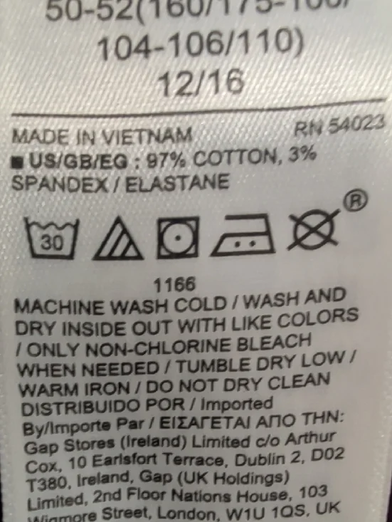 Women’s Cotton Chino Shorts — Black, Burgundy, Khaki, Navy (Lot Of 4 Pieces) - Picture 6 of 6